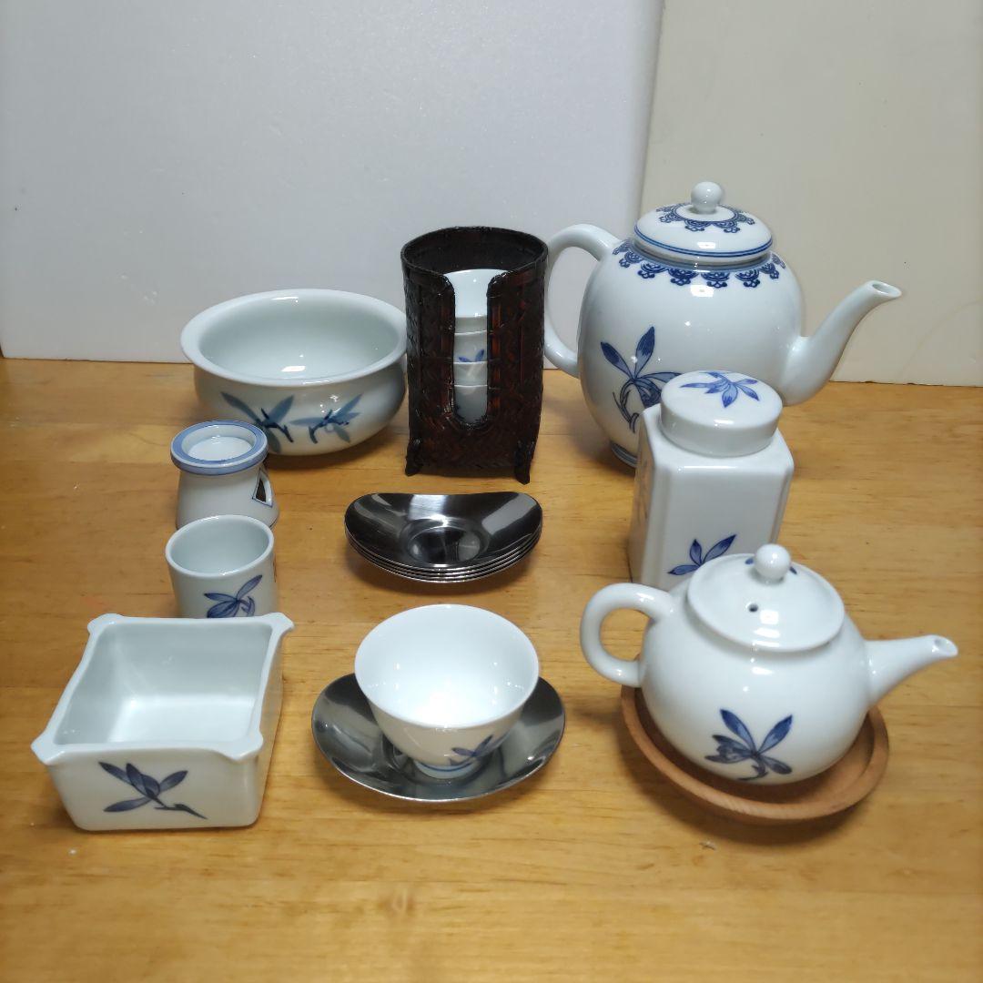 煎茶道具セット　12点　中古