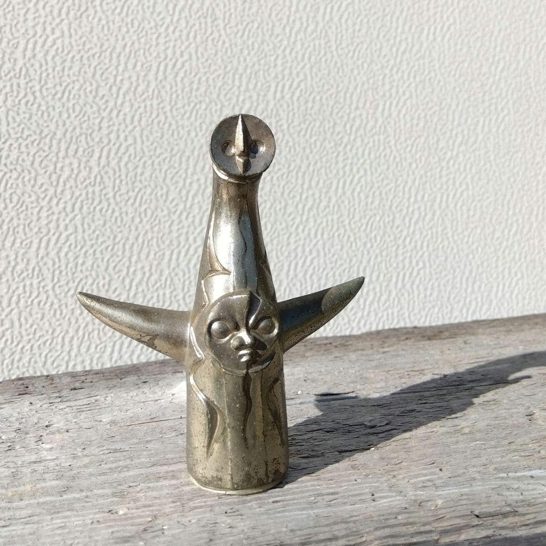 当時物 太陽の塔 鉛筆削り ダイキャスト製 1970年 万博 岡本太郎