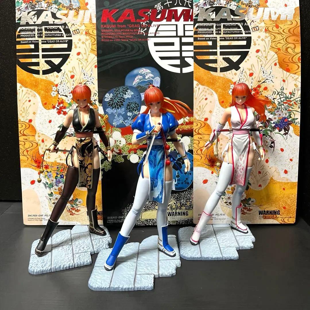 かすみ　デッドオアアライブ　海洋堂　BOME フィギュア　全3種