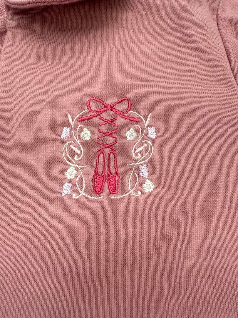 chacott チャコット　ジップアップワンピース　ピンク140k