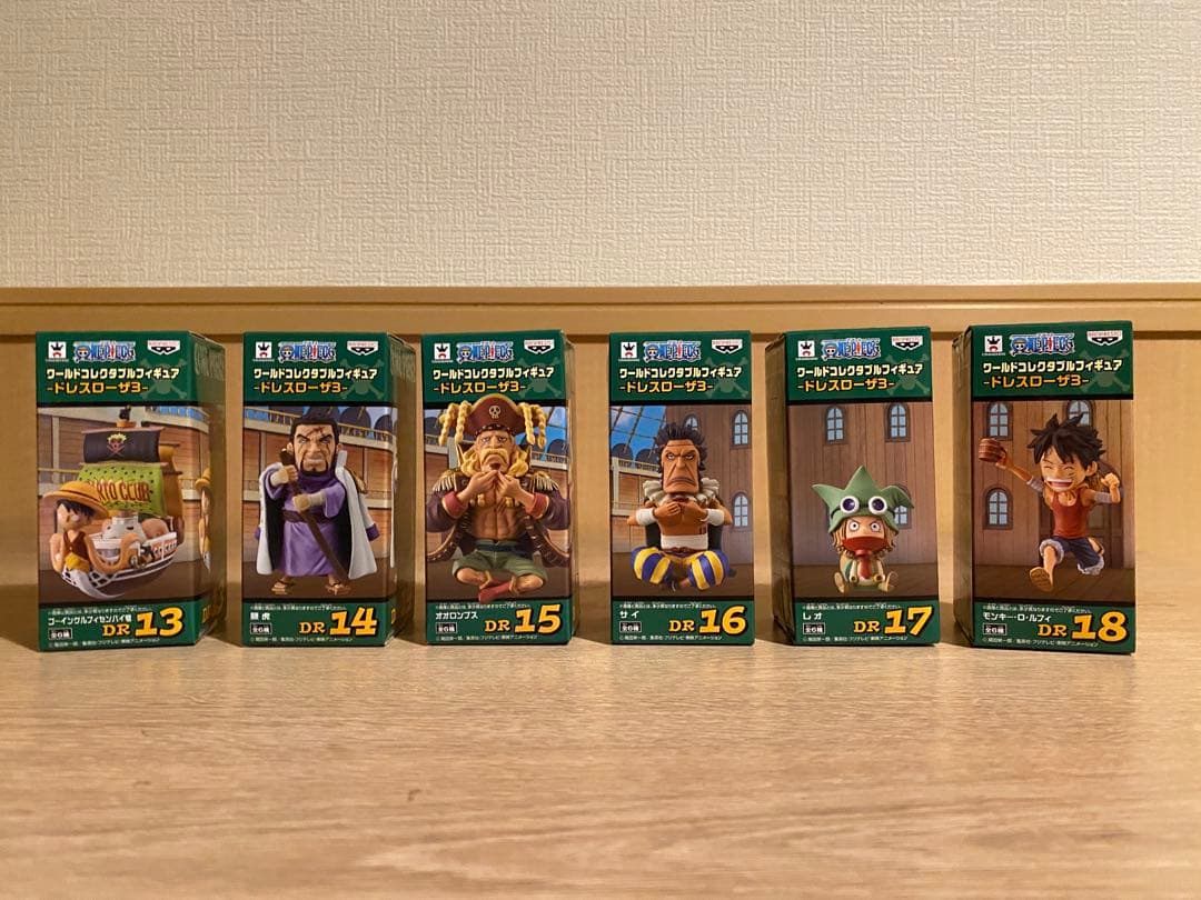 【最終価格】残1 ドレスローザ フルセット コレクタブル フィギュア ワンピース