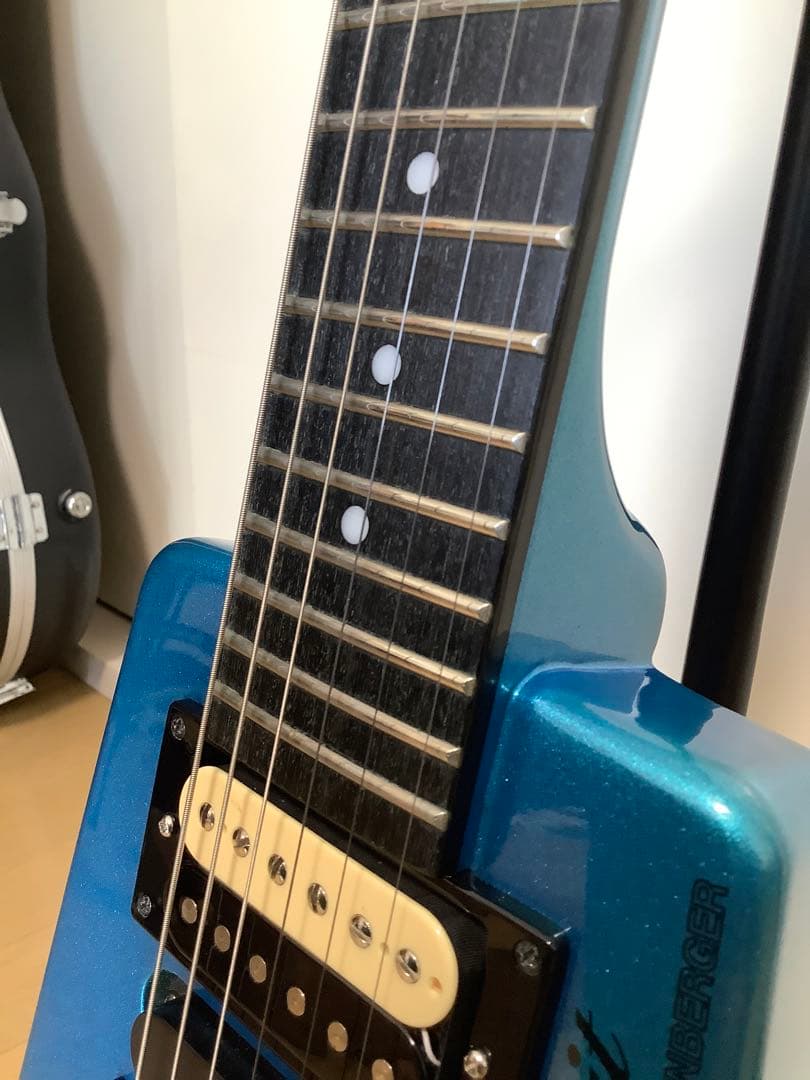 Steinberger Spirit エレキギター 青 ピックアップ換装アリ