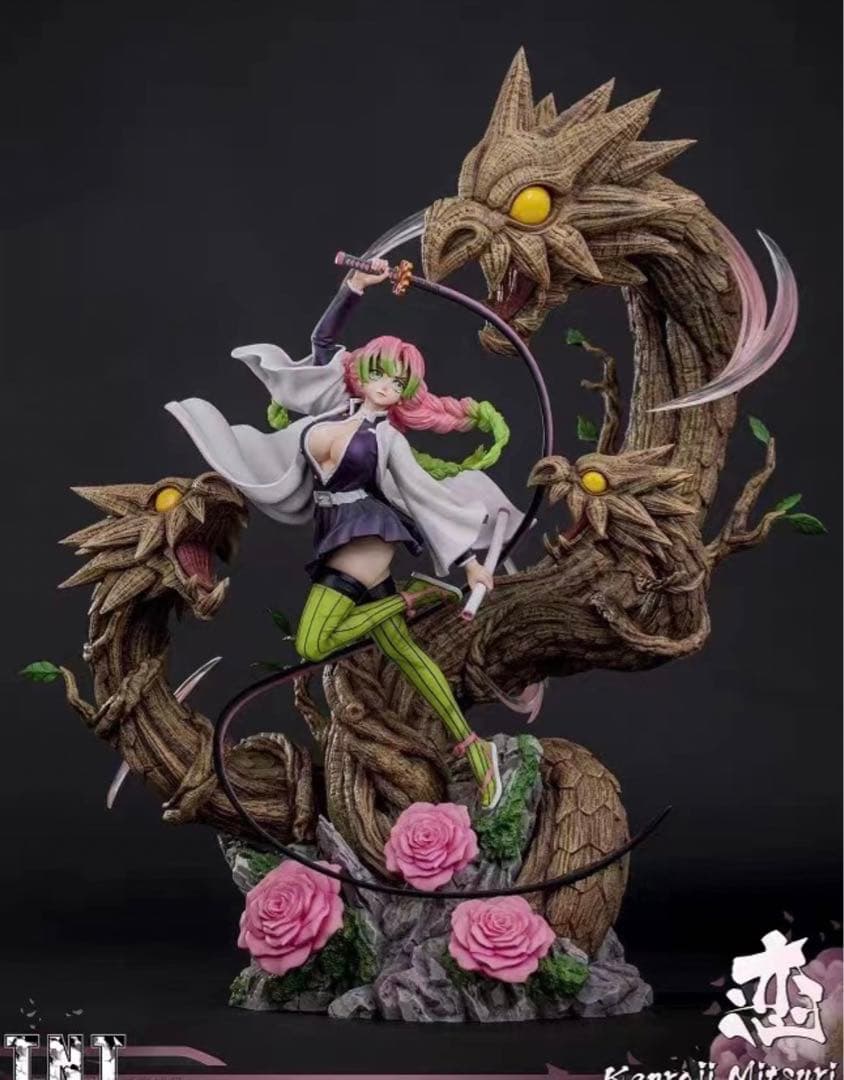 鬼滅の刃 フィギュア ガレージキット 甘露寺 蜜璃 恋柱