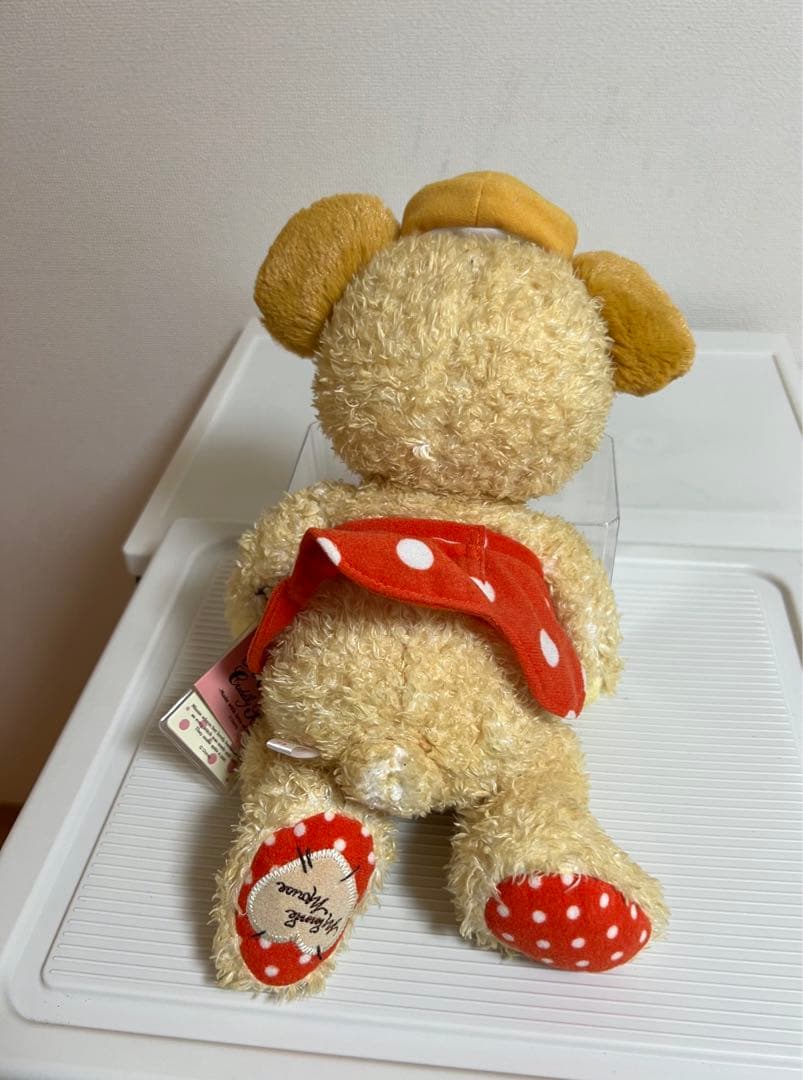 カドリーベアーMサイズのぬいぐるみピンク