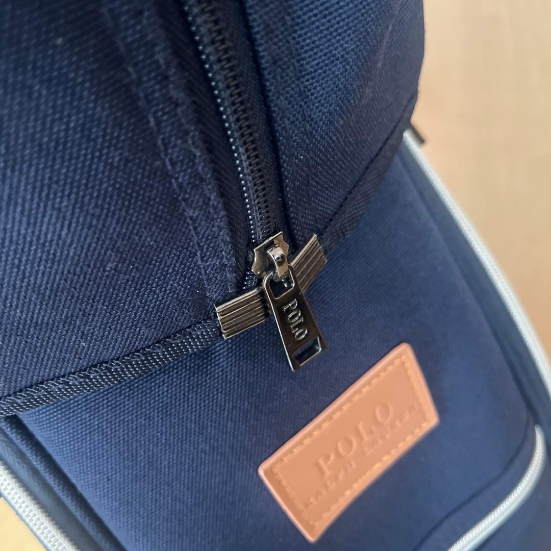【良状態】POLOラルフローレン キャディバッグ ネイビー 23年モデル