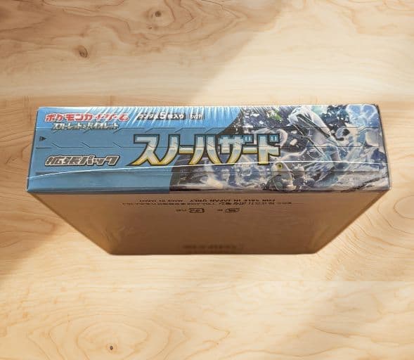 ポケモンカード　スノーハザード　box シュリンク付き