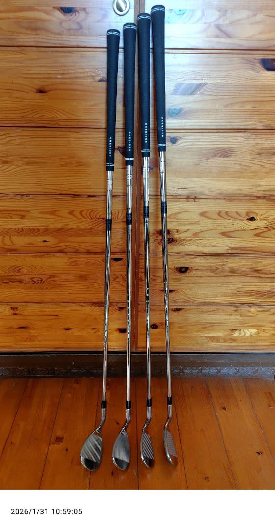 つるや ワンサイダー スペシャルネックアイアン 7/8/9/P 4本 準新品