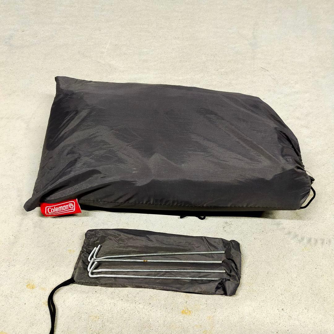 かいちゃん✨美品 Coleman リビングフロアシート300W ブラック