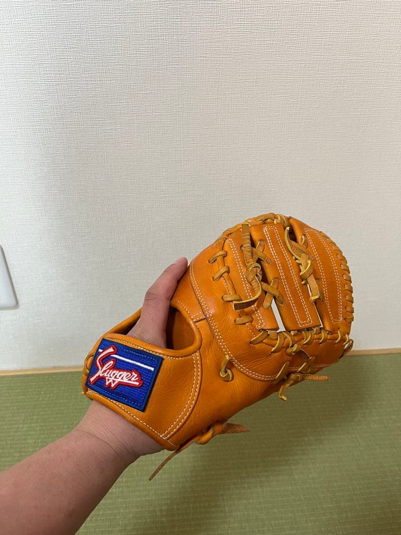 型付けのみ未使用　久保田スラッガー TR-FMP 硬式軟式兼用ファーストミット