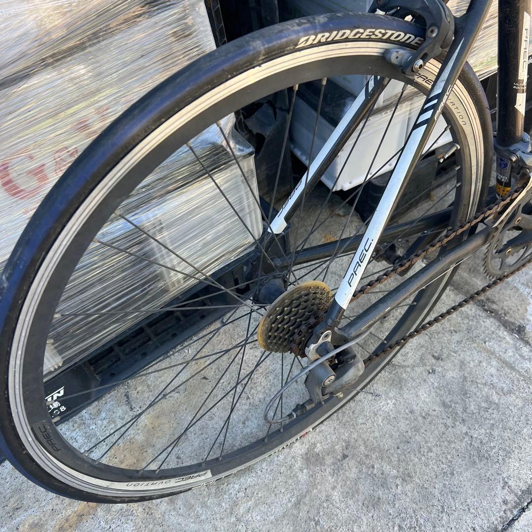 PREC ロードバイク アルミボディ 700*25C