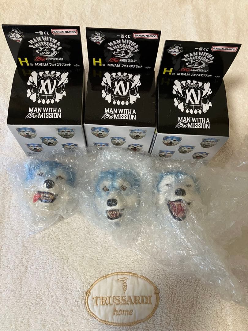 マンウィズ一番くじ　MAN WITH　ラストワン　フェイスマグネット他　全18点