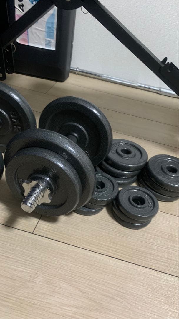 バーベル50kg＋トレーニングベンチお引き取り設定