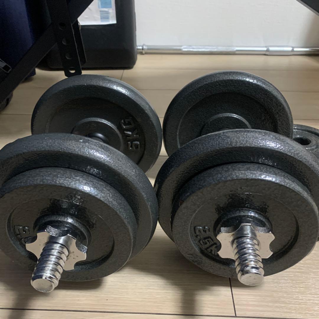 バーベル50kg＋トレーニングベンチお引き取り設定