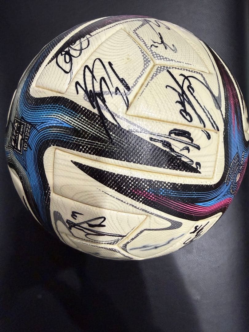 カターレ富山　サイン入り　サッカーボール