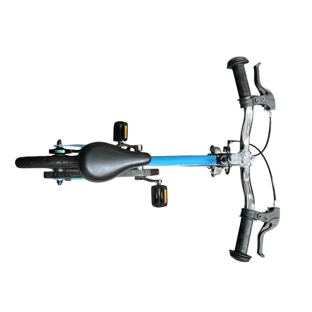 美品☆へんしんバイク2 12インチ　パステルブルー