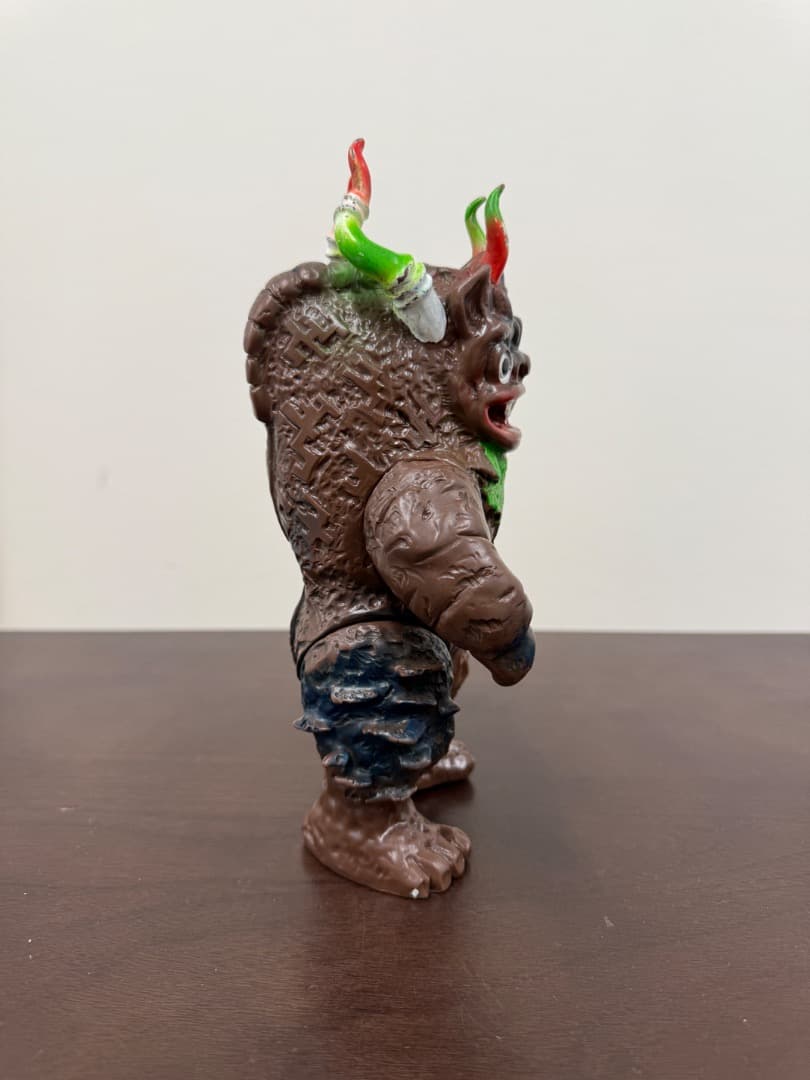 当時物　マルサン　怪獣　ミクラス　ソフビ