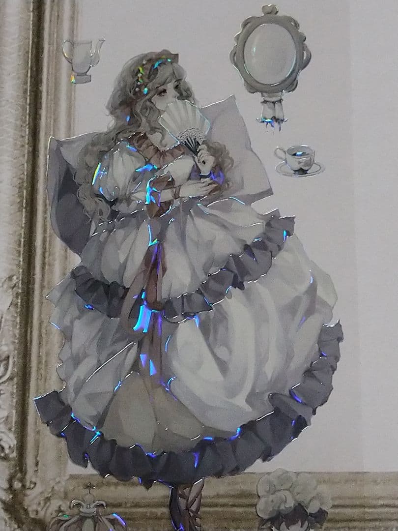 ✩再販✩J669＃清冷月光(贝壳光)切り売り海外人物マステ女の子