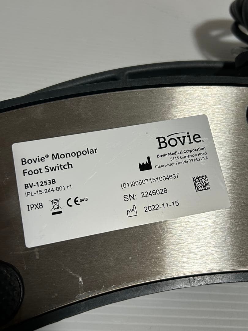 鍵盤楽器 Bovie Monopolar Foot Switch BV-1253B