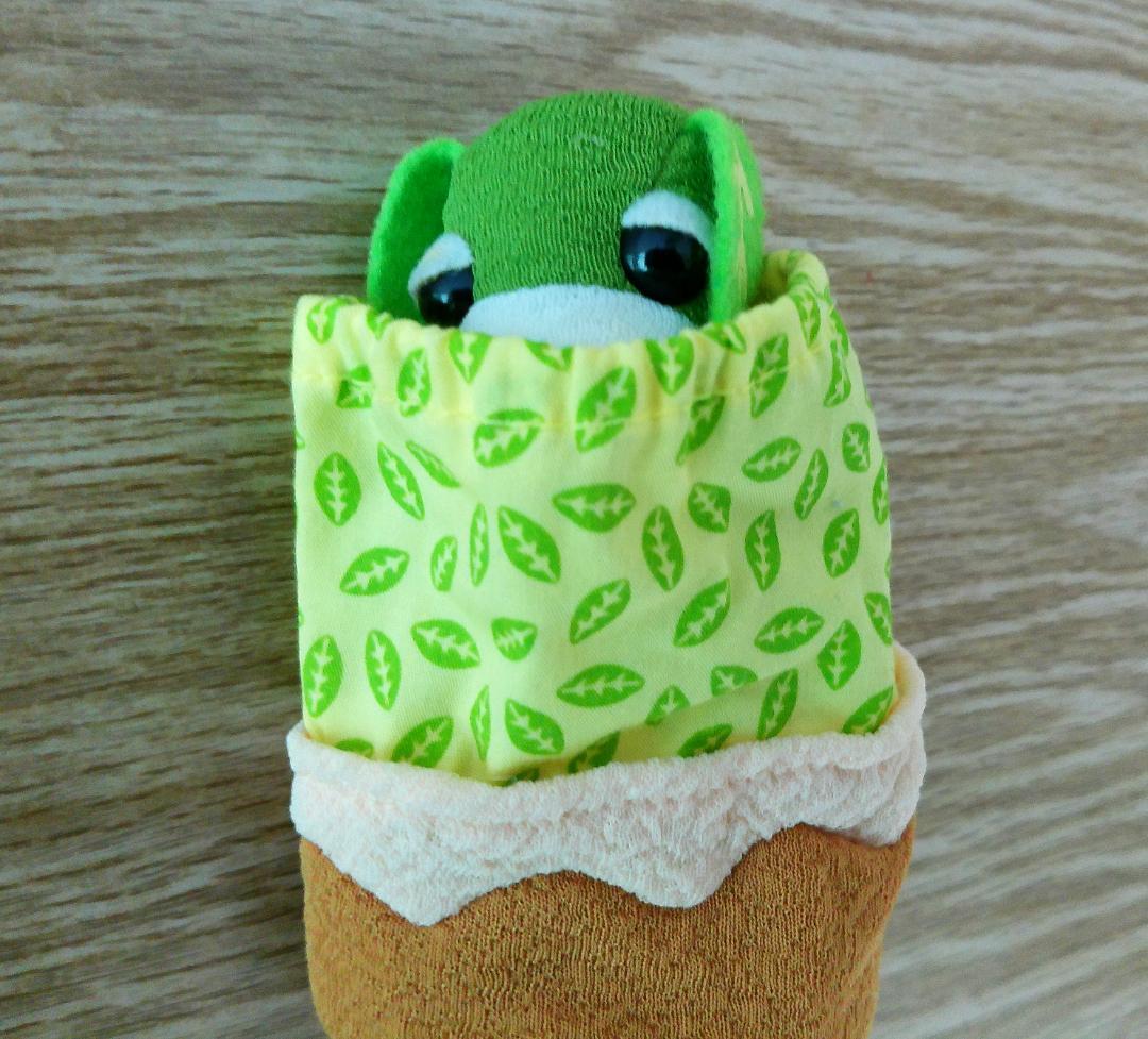 お茶犬　緑茶犬　リョク　当時品