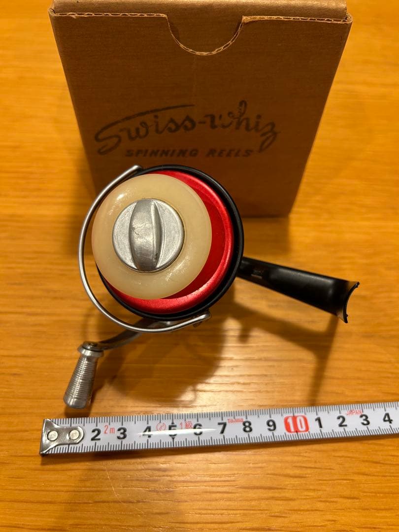 MYCO inc.Swiss-Whiz スピニングリール 赤黒　レア！