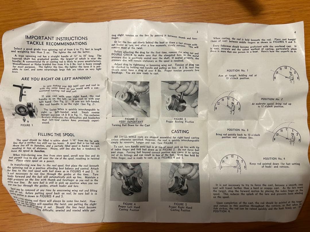 MYCO inc.Swiss-Whiz スピニングリール 赤黒　レア！