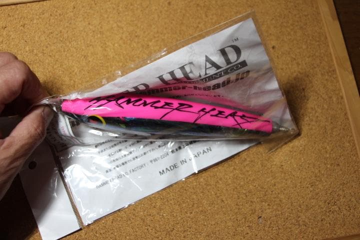 ハンマーヘッド180 sus Abalone CS-104AS M 0042