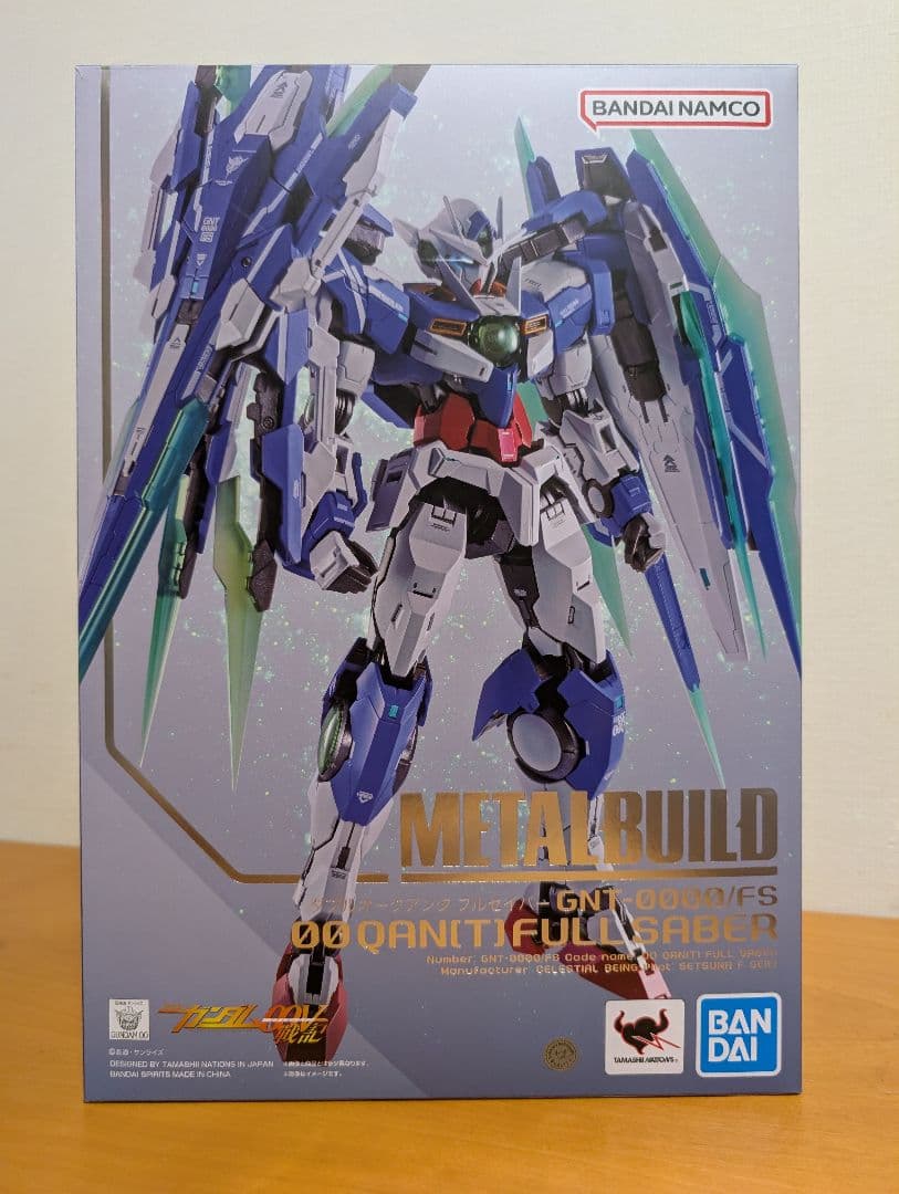 L BUILD メタルビルド ダブルオークアンタ フルセイバー ガンダム