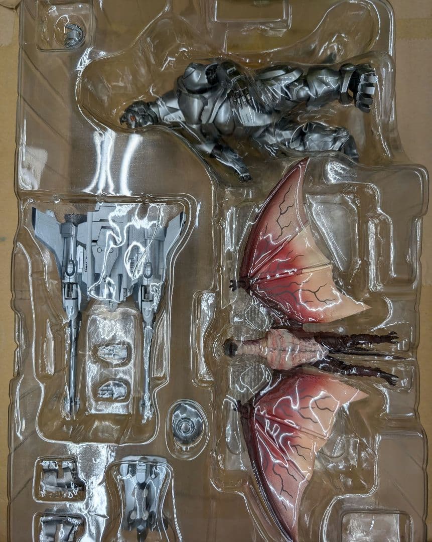 ＳHモンスターアーツ。メカゴジラ＆ガルーダ＆ファイアーラドン幕張決戦バージョン。