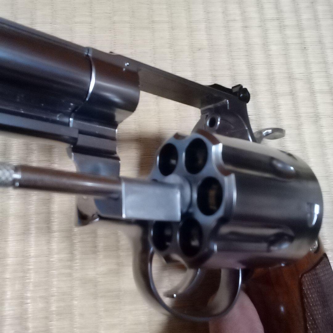 マルシン　M29 シルバーABS　　ハーフチェッカー木グリ仕様