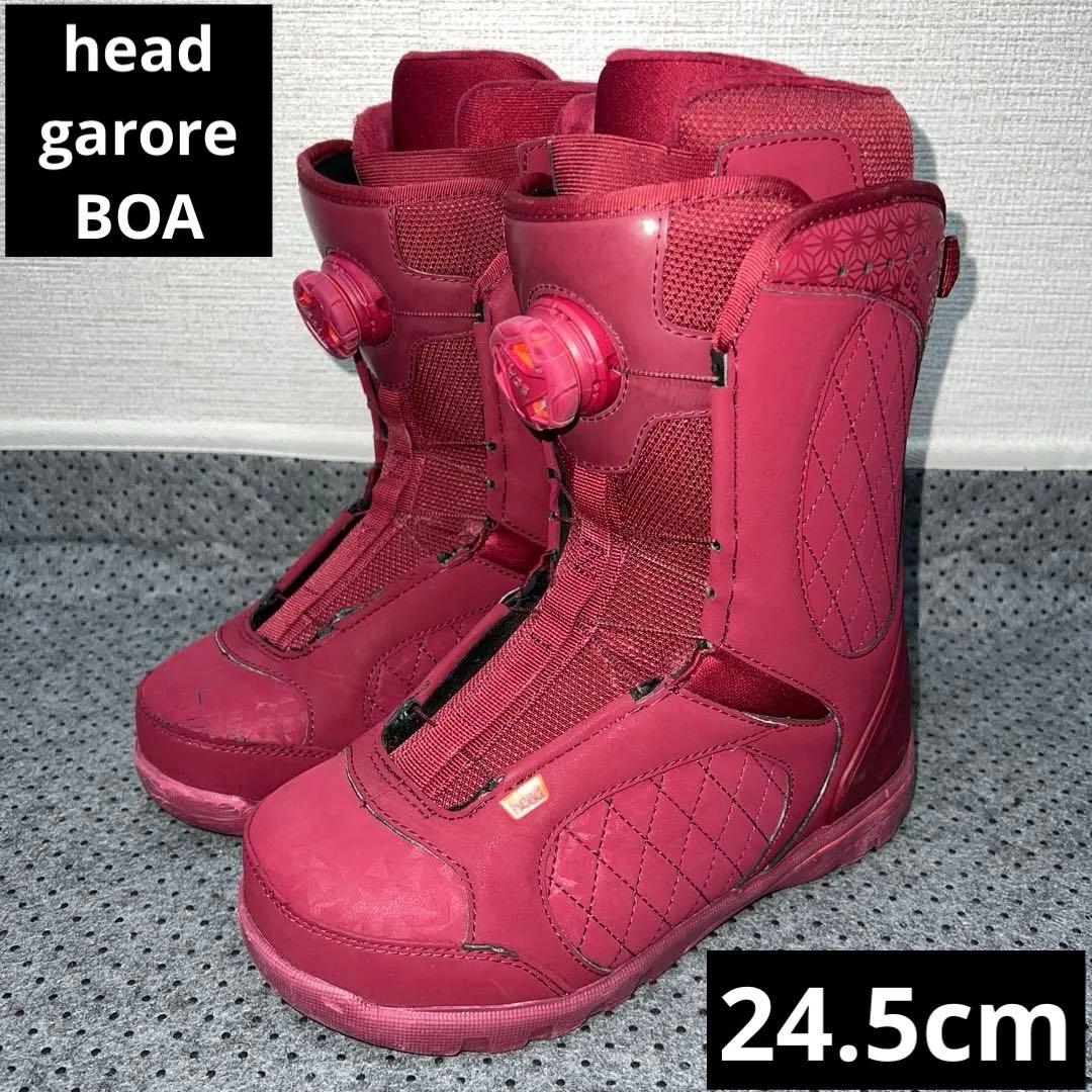 7-8回使用 レディース人気サイズ24.5cm HEAD GALORE BOA