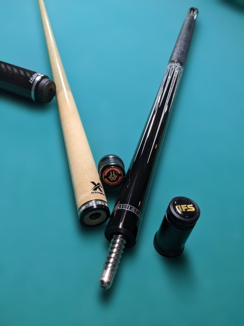 【j flowers上位モデル023F】美品ビリヤードキュー☆ラジアル★HOWX