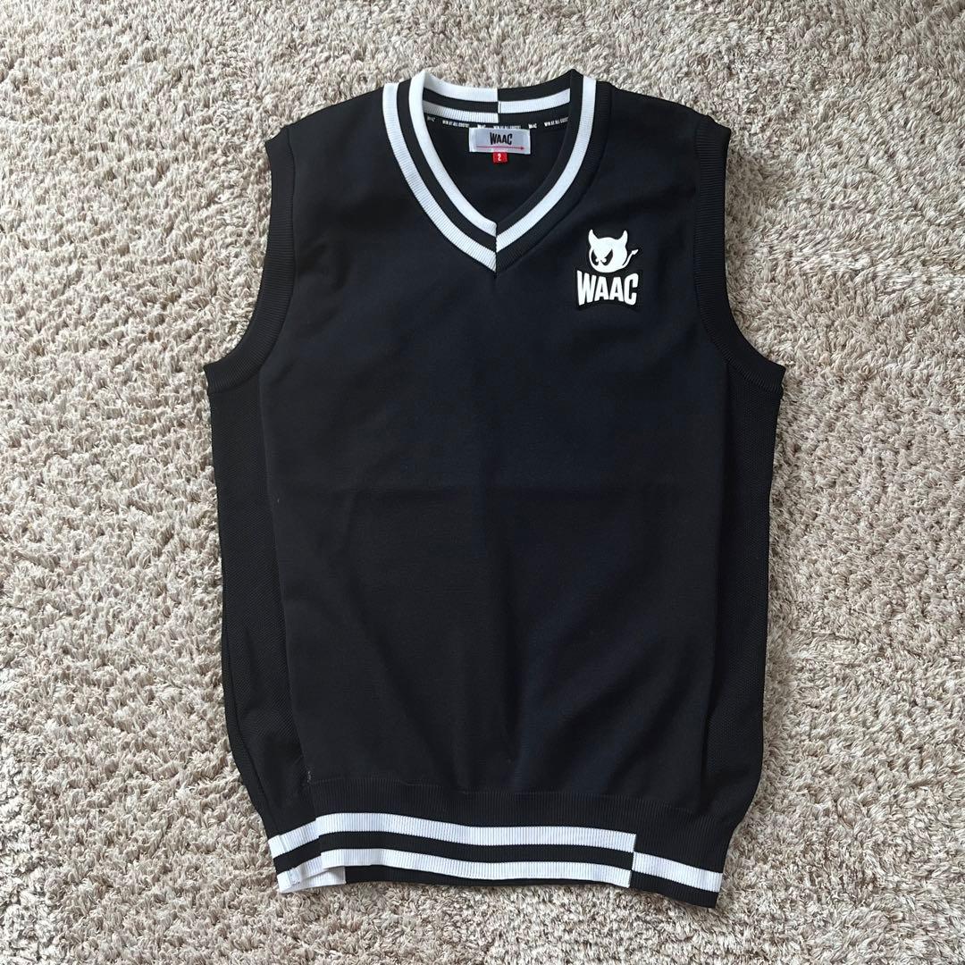 WAAC ベスト　ブラック