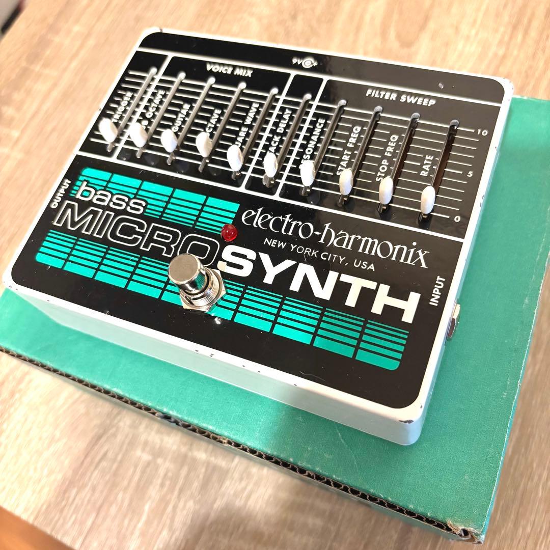 electro-harmonix MICRO SYNTH ベースエフェクター