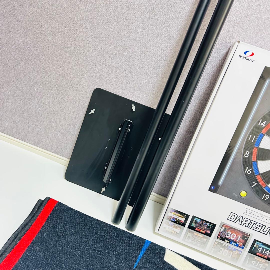 【美品】DARTSLIVE200s ポールスタンド ダーツマット付き