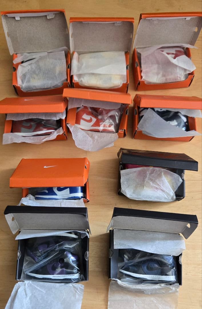 ナイキ ダンク ミニチュアコレクション ガチャガチャ 全10種 フィギュア