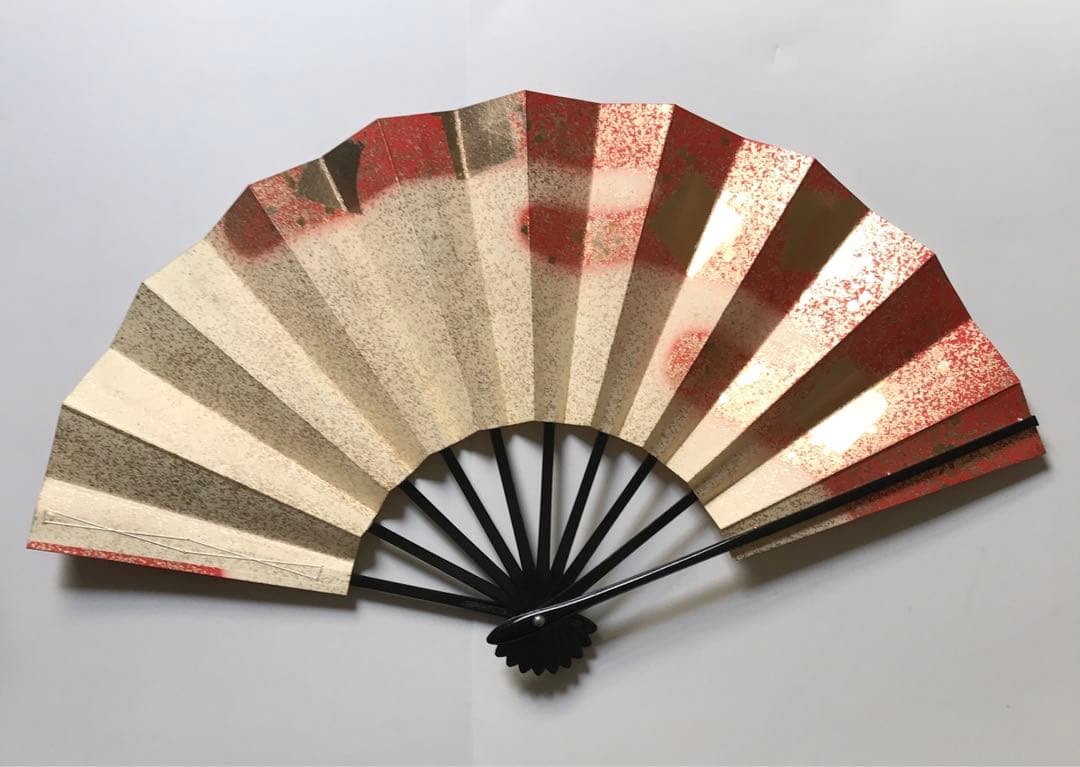 飾り扇②　京扇子　山武扇舗　扇子立て付き