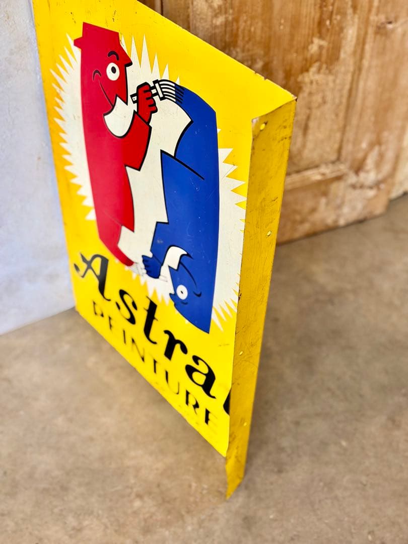 レイモン・サヴィニャックのヴィンテージ看板