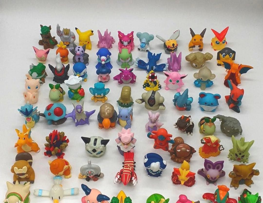 ポケットモンスター　ポケモン　フィギュア　人形　レトロ豪華139体セット