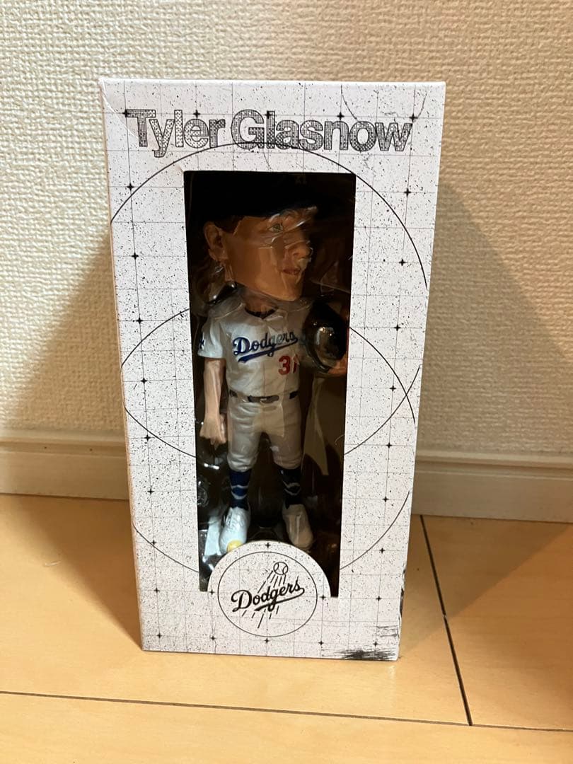 タイラー・グラスノー ボブルヘッド人形 Los Angeles Dodgers