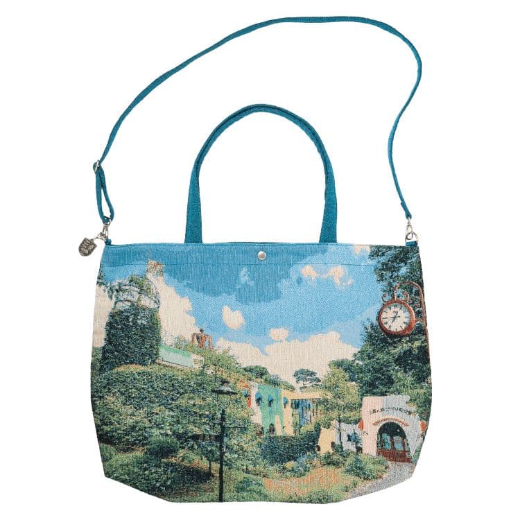 ジブリ美術館オリジナル ジャガードバック 全景