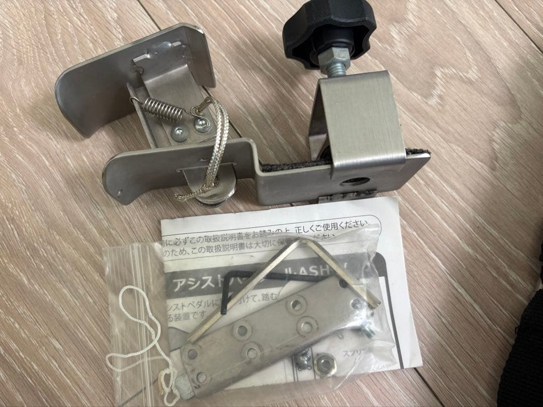 ピアノ　アシストペダル　アシストツールセット　（バッグ、取説付）