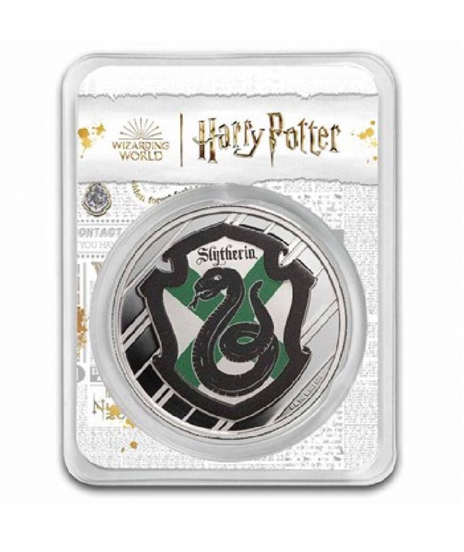 ハリーポッター銀貨　スリザリン　TEP 1オンス　1枚