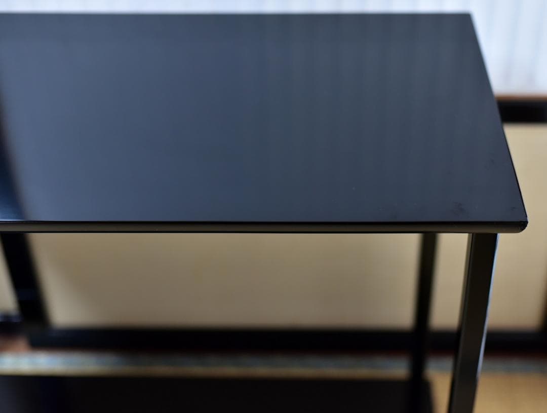 可映造　真塗台子組立式　箱入り　棚　お茶道具