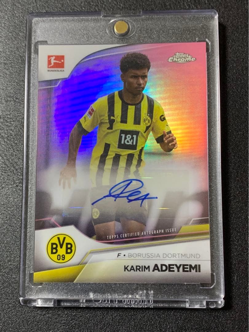 カリム　アデイェミ　サイン　adeyemi ドルトムント　75シリ