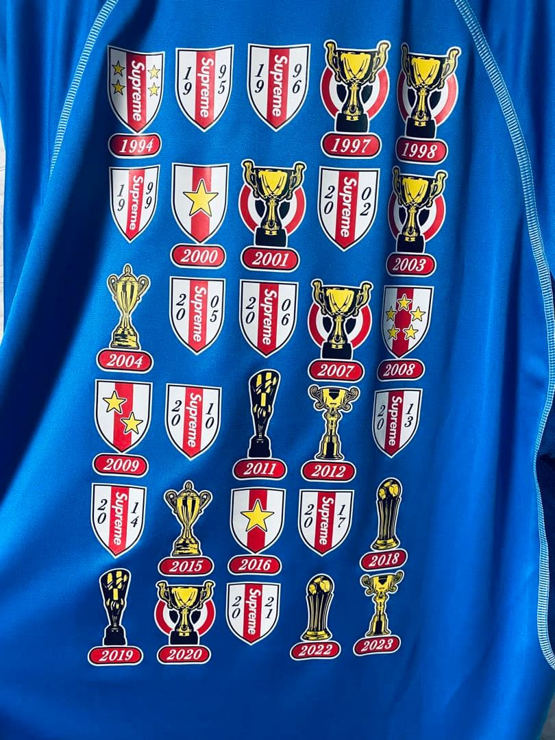 Supreme Jacquard Soccer Jersey ゲームシャツ　M