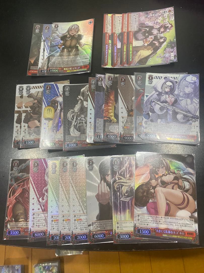 ヴァイスシュヴァルツ　NIKKE SR PR RR SSPまとめ売り