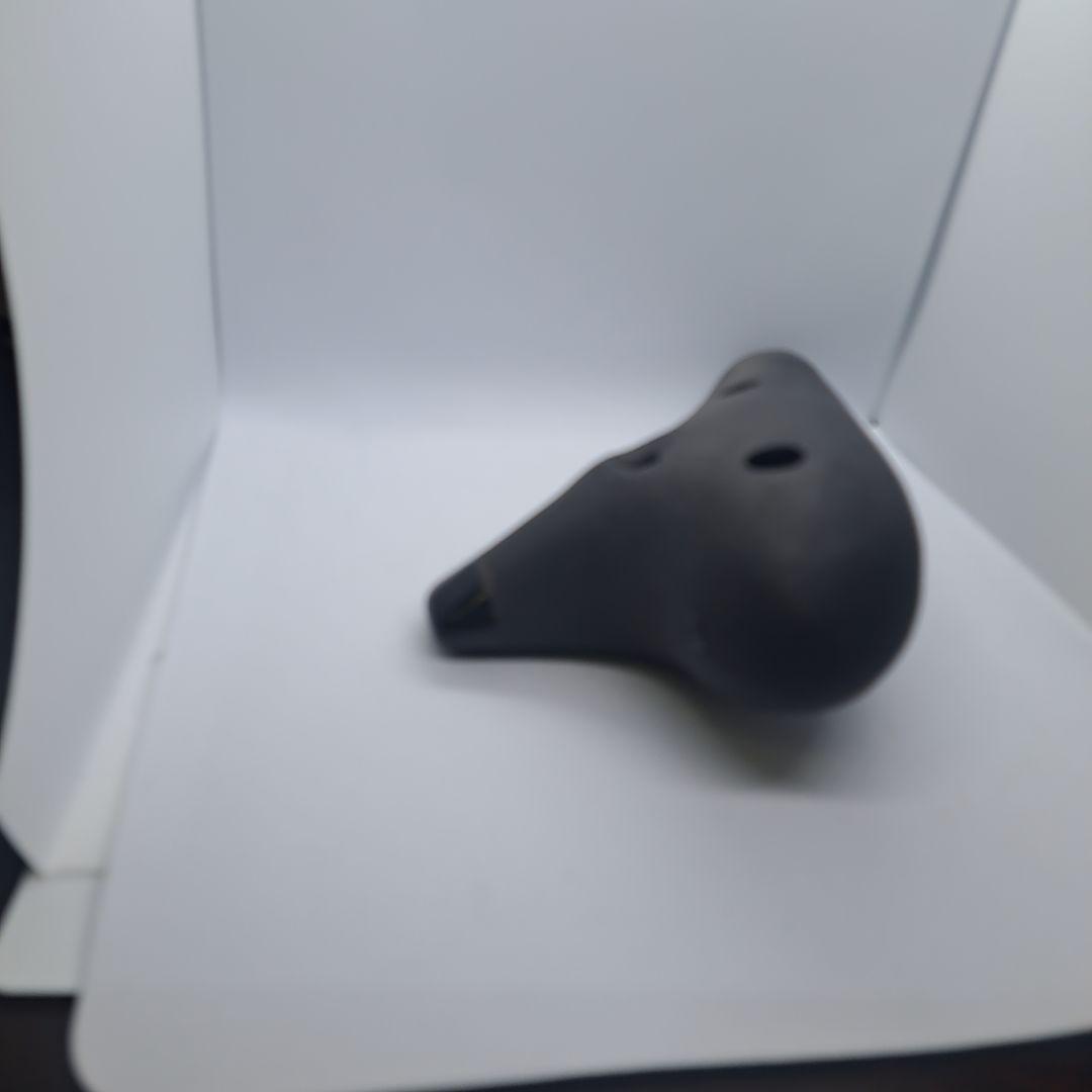 【希少】【ひぐらし 蜩 オカリナ】黒陶製 アルトＣ管