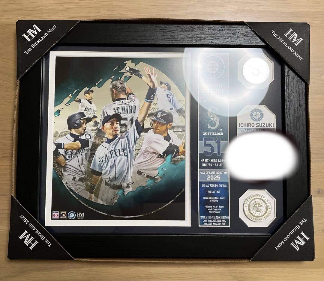 イチロー　MLB殿堂入り記念　郵便局限定　ダブルフォトミント