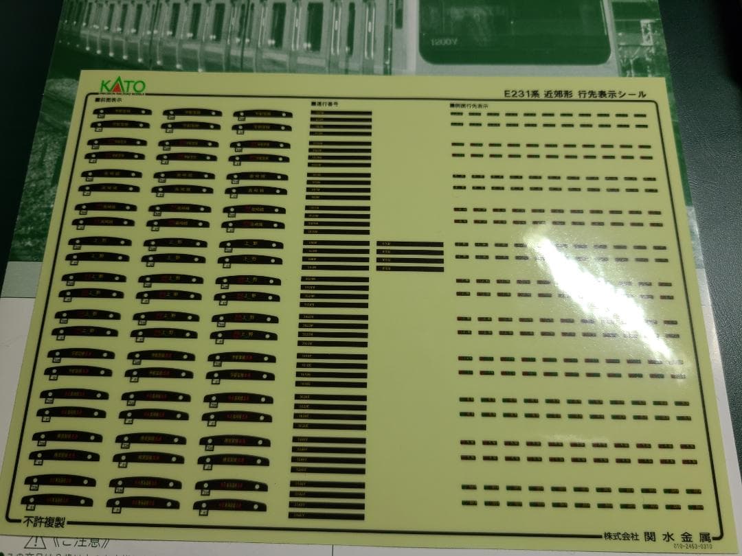 KATO 10-471 E231系　近郊形8両基本セット