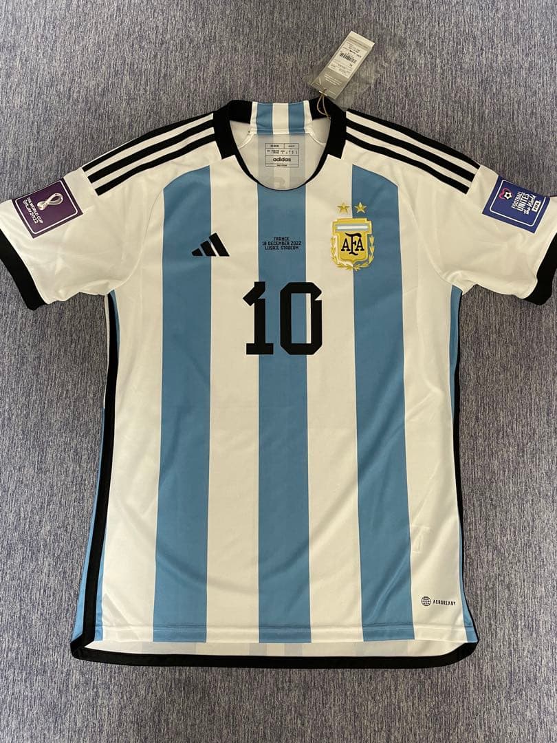 アルゼンチン代表　メッシ　ユニフォーム　2022年W杯